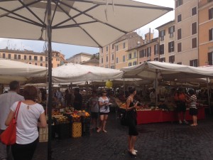 Campo de Fiori (which means "field of flowers")