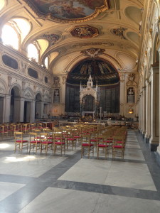 Interior of Santa Cecilia