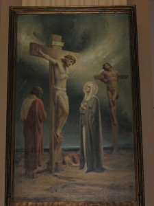 Mary at the foot of the cross