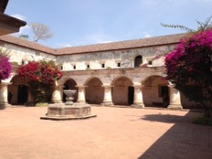 Courtyard in the Capuchin Convent