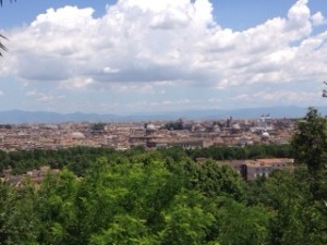 View of Rome from Gianicolo