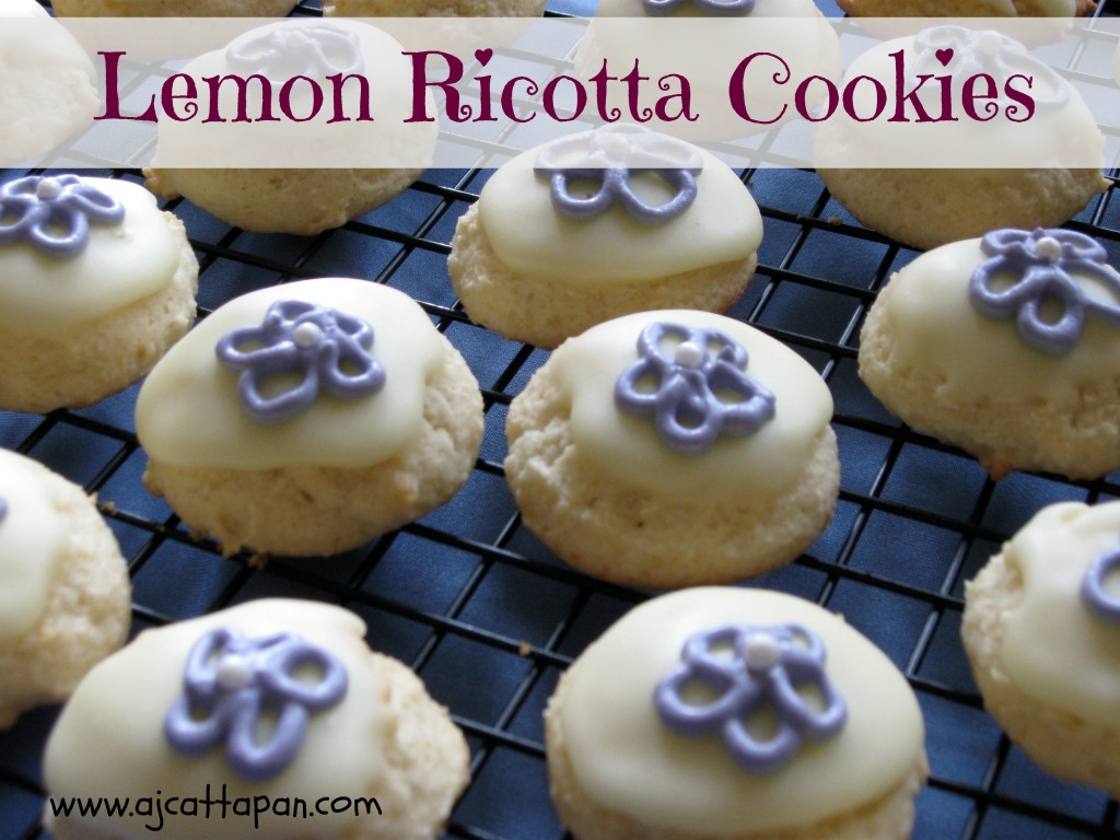 Lemon Ricotta Cookies