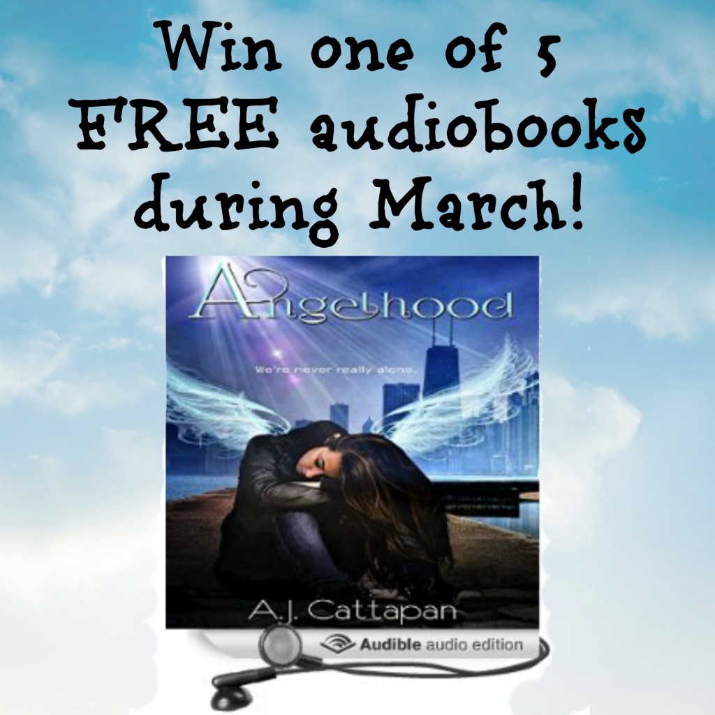 Win one of 5 audiobook copies of the award-winning YA novel Angelhood. If you love "It's a Wonderful Life," then you'll love "Angelhood."