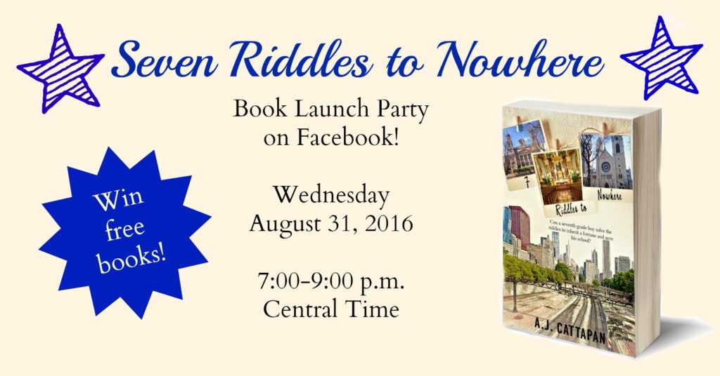 7 Riddles Facebook party header