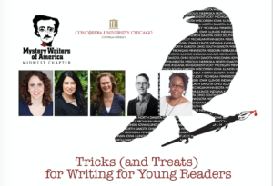 FREE writing workshop! Come hear five mystery writers talk about writing for children